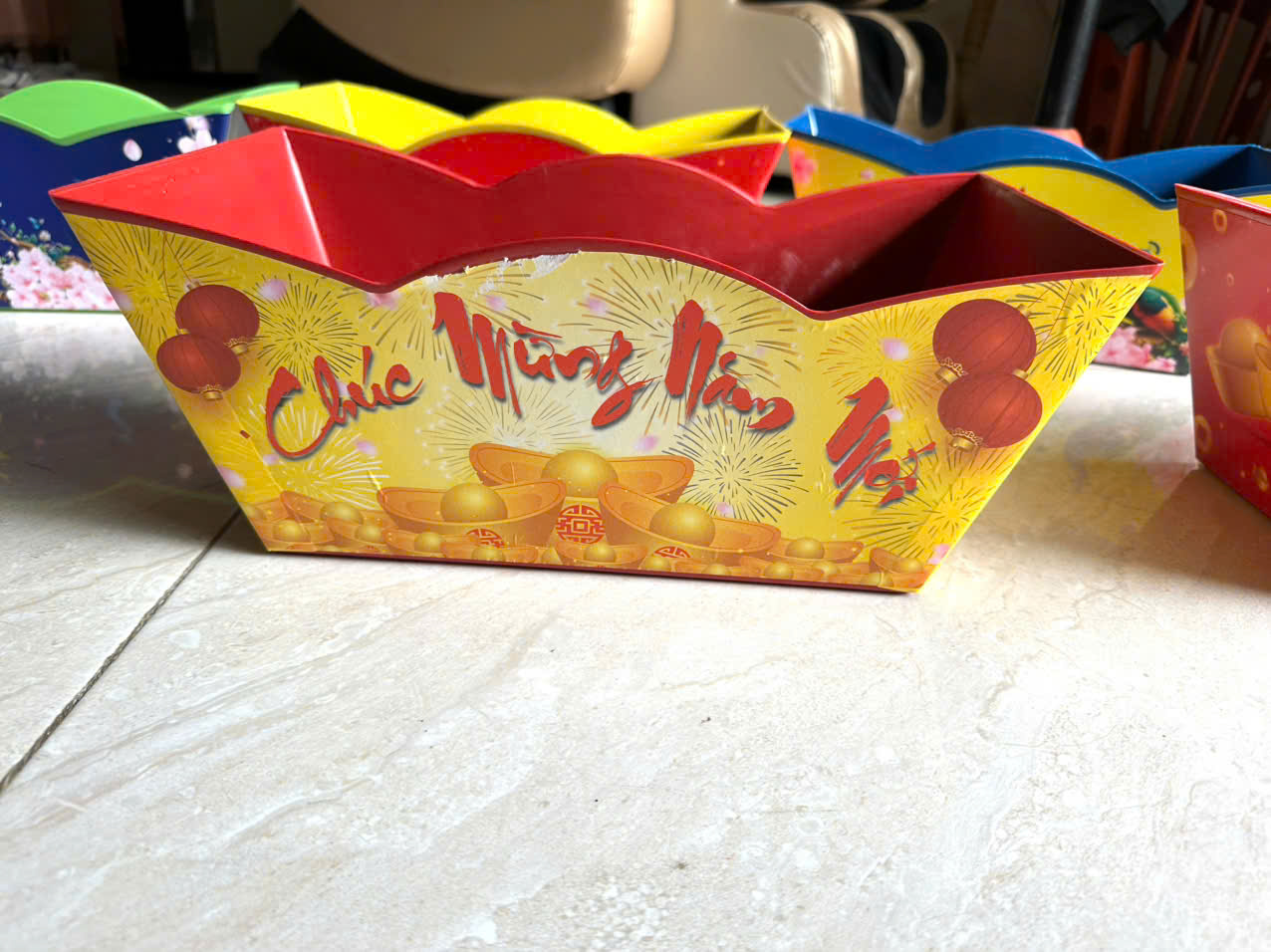 Nguyên phụ liệu giỏ quà 24