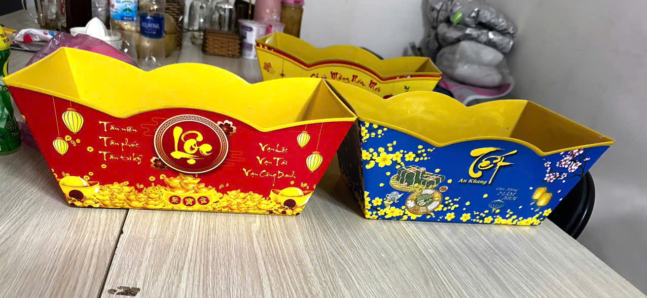 Nguyên phụ liệu giỏ quà 6